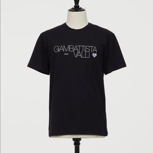 Giambattista valli x HM Black Logo Tee